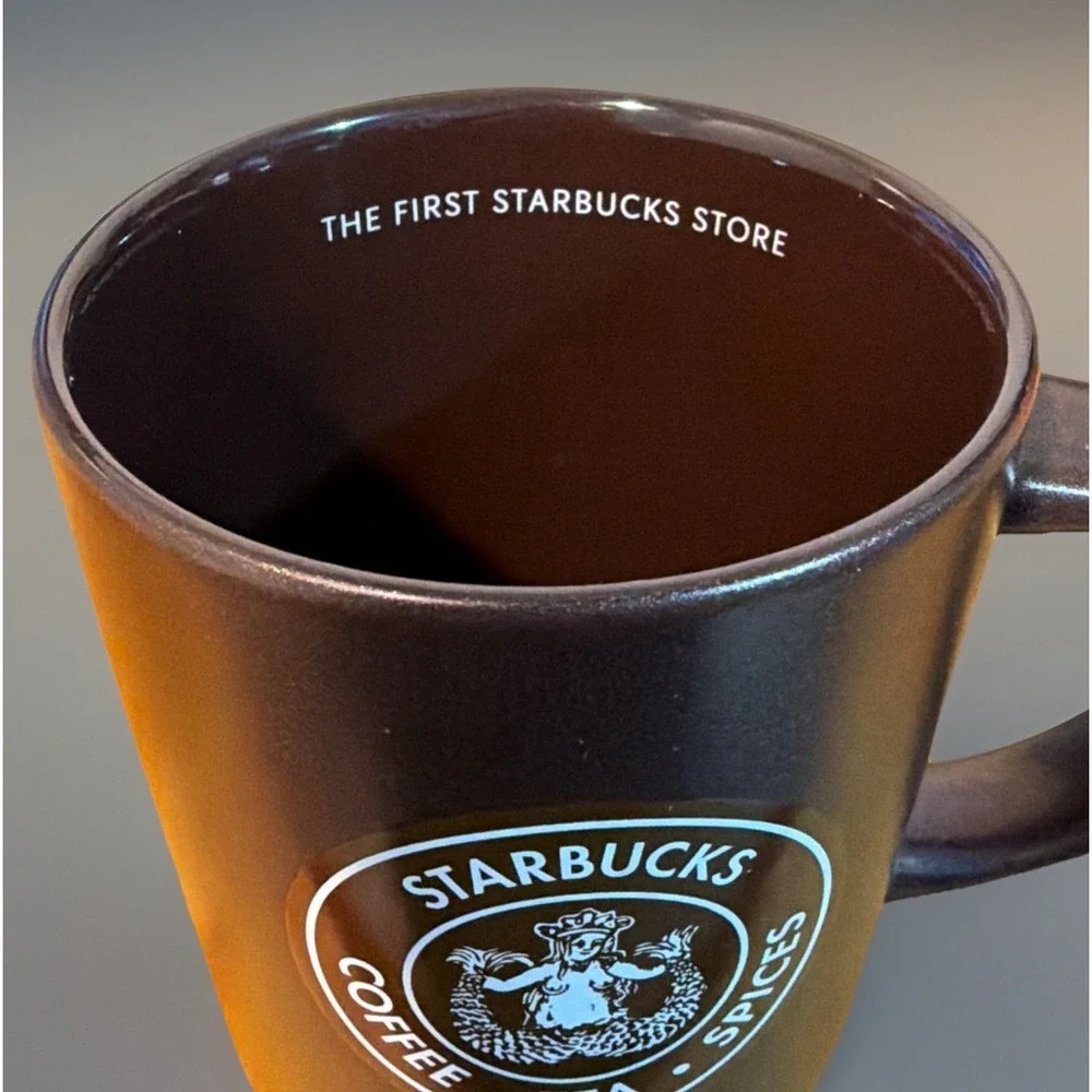 Vintage Starbucks 2020 Exclusive Siren Logo Mug. First Store @ Pike Place Market